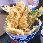 和食 すずき - あなご天丼　2024.10.26