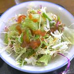 和食 すずき - 付け合せ サラダ　2024.10.26