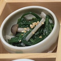鮨 大嶋 - お浸し