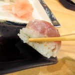 竹うち - 2014.5あじ炙寿司