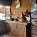 蛙の子 - 店内（座席より右まわり）➡