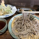 蛙の子 - ★天ざるそば（1100円税込）★