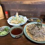 蛙の子 - ★天ざるそば（1100円税込）★