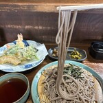 蛙の子 - ★天ざるそば（1100円税込）★