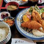 すぎやま - ミックスフライ定食