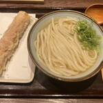 香川 一福 - かけ中　＋ちくわ天