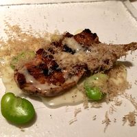 イタリアン オット - 埼玉産ウズラとグリエールチーズ。