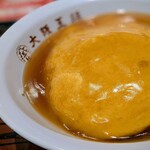大阪王将 - 料理写真:娘から「王将なら、天津飯だよ」と言われ懲りずにチャレンジ。ふわとろ天津飯 600円