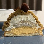 パティスリー リョーコ - 断面美。このモンブランを食べれた幸せな秋