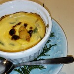 瀬戸内味覚処 芸州 本店 - 雲丹ホーレングラタン 生雲丹のせ