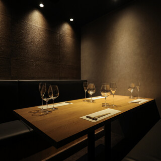 【完全個室】プライベート空間でゆったりお使いいただけます。