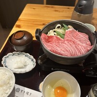 すき焼きと牛まぶし ももしき - 