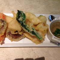 アニヴェルセル カフェ - 白身魚と野菜のフリット