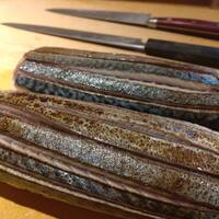 地物鯖の炙り棒寿し（若狭湾）