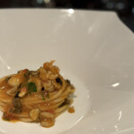 エノテカ・ラ・リコルマ - 鮟鱇のトマトソースパスタ