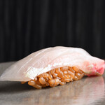 北新地鮨 言 - シマアジ