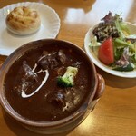 ブラン・ルージュ - ビーフシチューセット