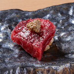 寿司 赤酢 如水 - 本まぐろ赤身漬け