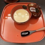 京懐石 美濃吉 竹茂楼 - 白胡麻汁粉(温)