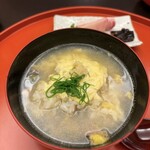 京懐石 美濃吉 竹茂楼 - すっぽん雑炊(松茸ご飯との2択)