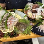 番屋 七宝丸 - 刺し盛り