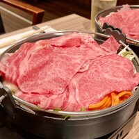 黄金出汁しゃぶと江戸前寿司 肉のあさつ 梅田お初天神店 - 