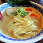 一世風靡 - 2014年5月6日(火・振休)　こってりらーめん(750円)＋煮たまご(50円)