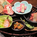 秋田牛玄亭 - 特選極定食です②