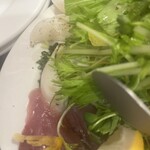 イタリアン酒場ナチュラ - 見えにくいけど、炙りイカ