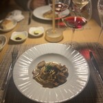 プリミ・バチ - ポルチーニ茸のパスタ