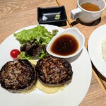 格之進 ハンバーグ - 金格ハンバーグダブル