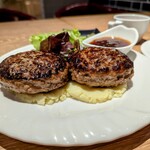 格之進 ハンバーグ - 金格ハンバーグダブル