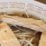 こってり脂らーめん きたろう - パーコー　断面