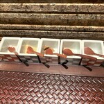 天麩羅 巽 - 5種の塩（一番右は能登の塩）