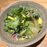 天麩羅 巽 - 牧島さんの花サラダ