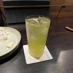 焼鳥 行雲 - 緑茶サワー