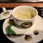 横浜うかい亭 - 山栗のスープ