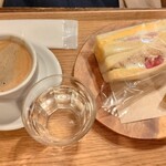 穂の香 - ハムたまごxツナ