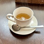 バルバルキッチンアメリ - いつも通りのカップコンソメスープ