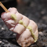 鳥さわ22 - ササミ わさび焼き