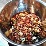 焼肉 ブラボー - ネギ、大根、紅生姜の焼き肉タレΣ＼(ﾟДﾟ;)