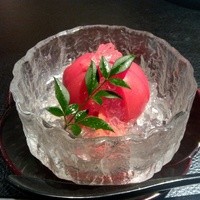 和食鉄板 銀座 朔月 - あまーいトマト