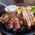 いきなりステーキ - ワイルドステーキはレア～お好みの焼き加減に！