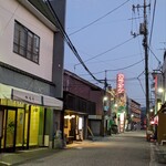 狐の足あと - 町の風景