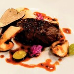 プレスキル - 前沢牛のポワレ トリュフソース