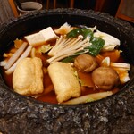 亀戸升本 - あさり鍋:加熱開始