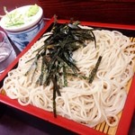 山喜 - 朝ご飯は、ざるそば大盛り！(＾ｰ^)ノ朝はやっぱり蕎麦！(￣▽￣)