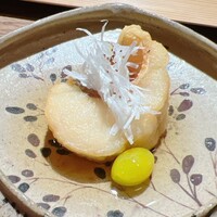 波濤 - 甘鯛の衣揚げ。塩がきっちりと入っています。抜群にウンマイ