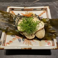 本店山科 - 真牡蠣と松茸の昆布焼き