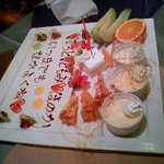 花こよみ - アニバーサリープランのデザート